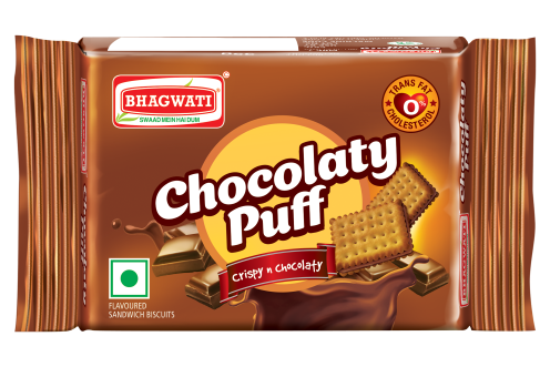 CREAM CHOCOLATY PUFF 31 GM 144 PKTS (4.464)