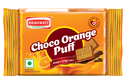 CREAM CHOCO ORANGE PUFF 31 GM 144 PKTS (4.464)